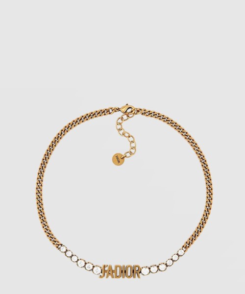 디올 자디올 초커 목걸이 N1595