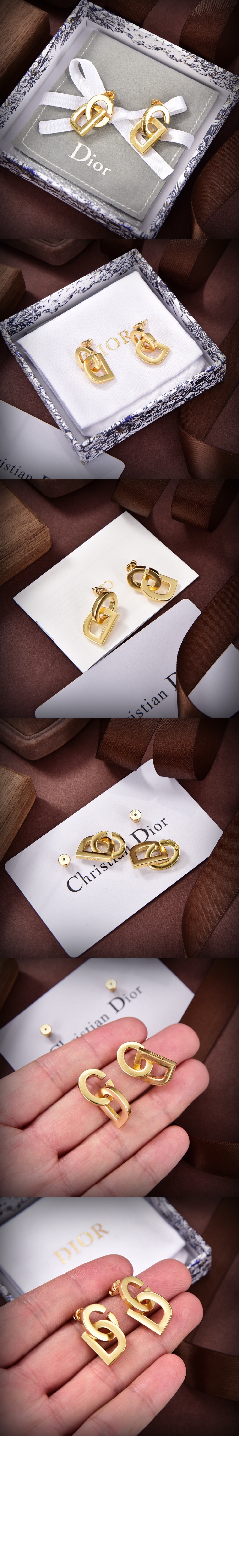 디올 CD Lock 귀걸이 E2314