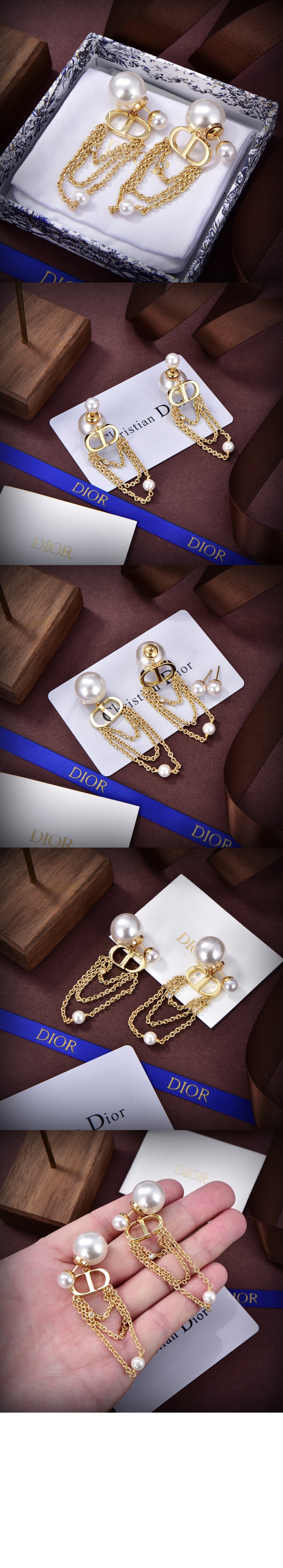 디올 Dior Tribales 귀걸이 E2422