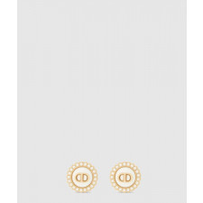 디올 Petit CD Baroque 스터드 귀걸이 E1835