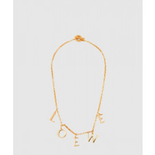 로에베 알파벳 목걸이
