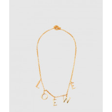 로에베 알파벳 목걸이