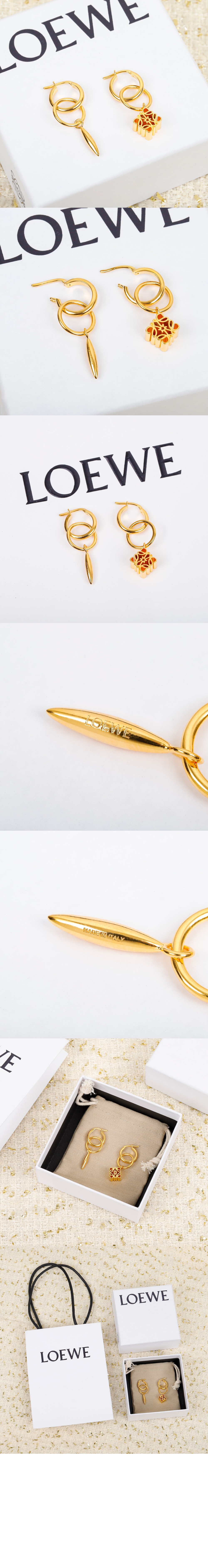 로에베 비대칭 이어링