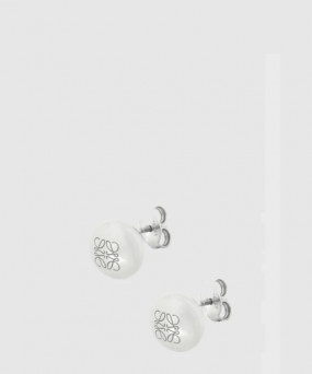 로에베 애너그램 페블 스터드 이어링