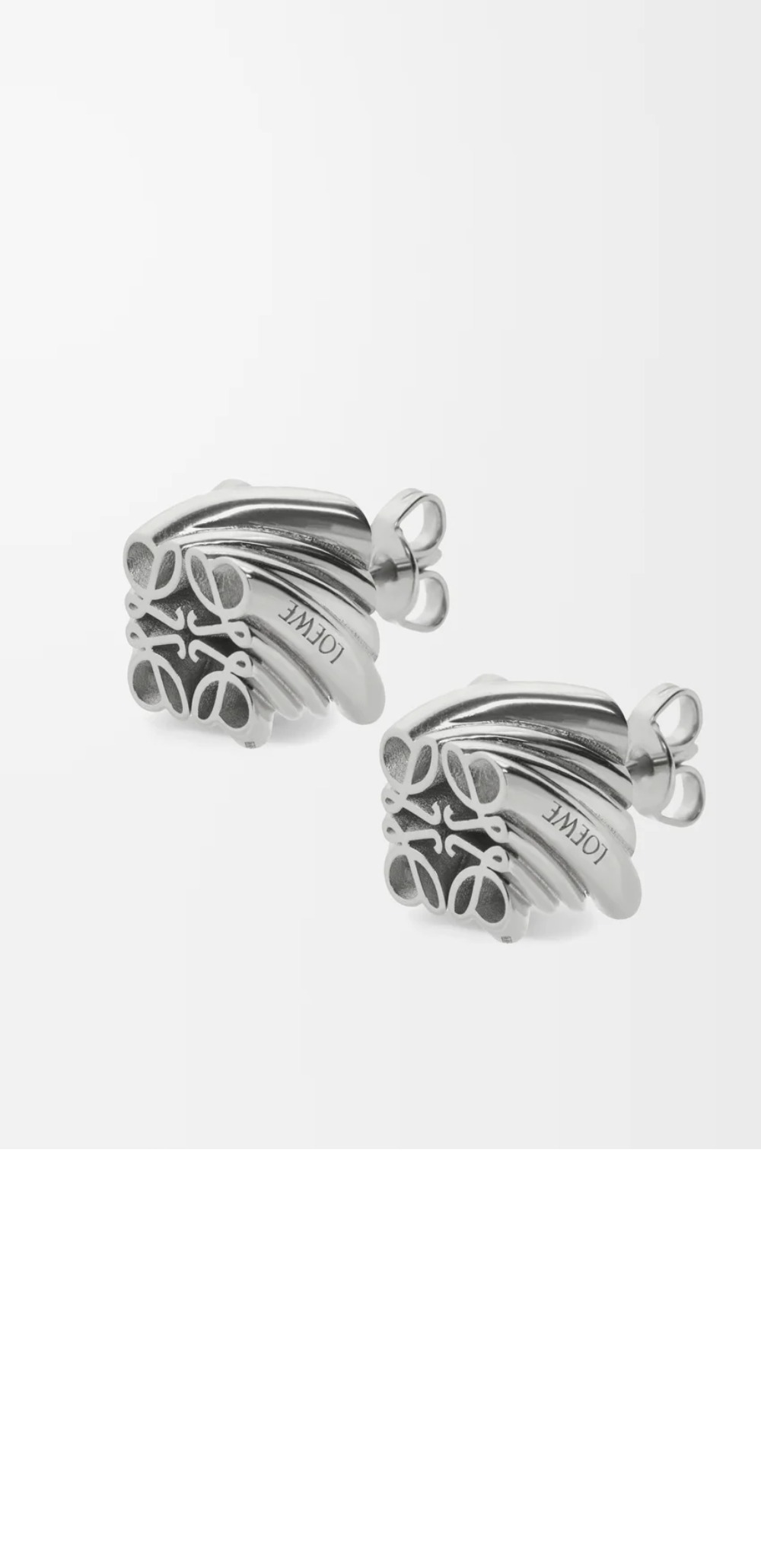 로에베 트위스트 애너그램 스터드 이어링