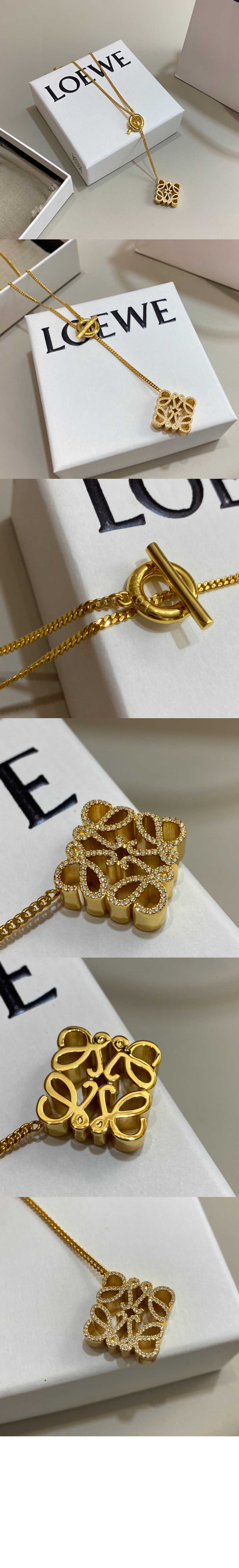 로에베 페이브 애너그램 넥클리