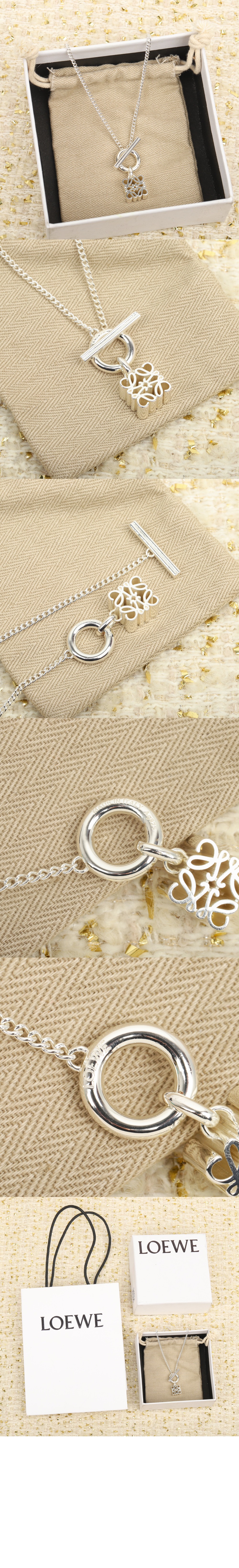 로에베 애너그램 펜던트