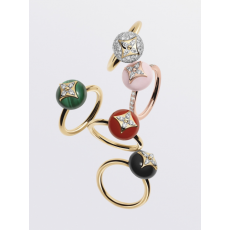 루이비통 53 컬러 비블라썸 커넬리언 다이아 B블라썸 반지 Q9N92G Y63896