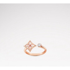 루이비통 컬러 블라썸 미니 스타 반지 로즈골드