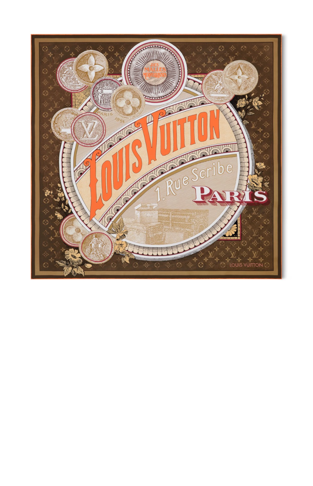 루이비통 말 메 르뵈이외즈 스퀘어 90 M92998