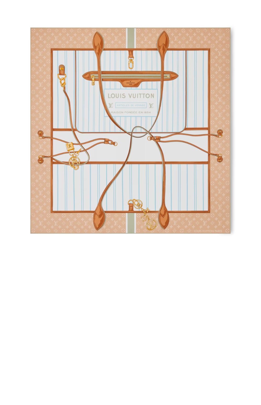 루이비통 마이 네버풀 스퀘어 90 M96535