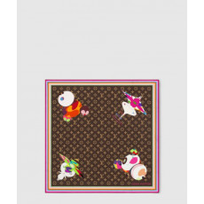 루이비통 LV x TM 모노그램 슈퍼플랫 캐릭터 스퀘어 90 M96274