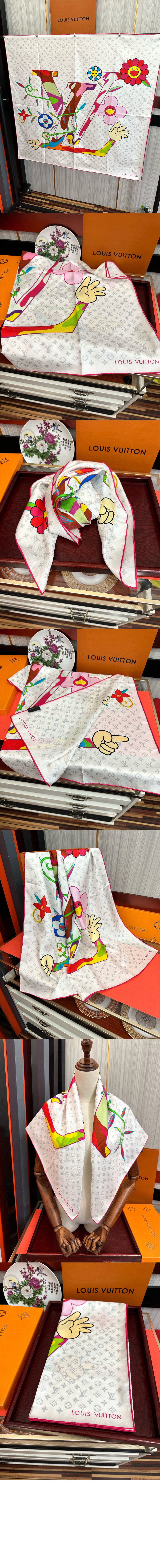 루이비통 LV x TM 모노그램 세리즈 스퀘어 90 M96097