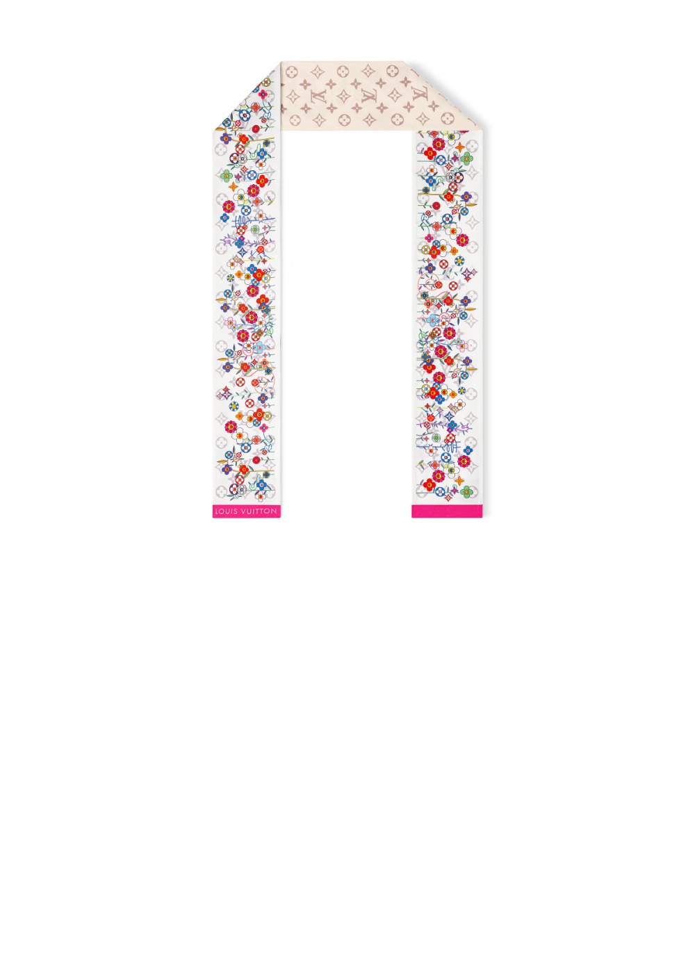 루이비통 LV x TM 슈퍼플랫 모노그램 방도 M96165