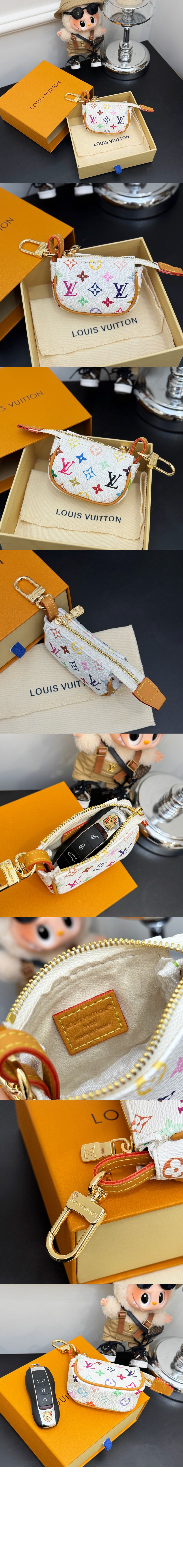 루이비통 LV x TM 마이크로 포쉐트 모노그램 멀티컬러 M02460