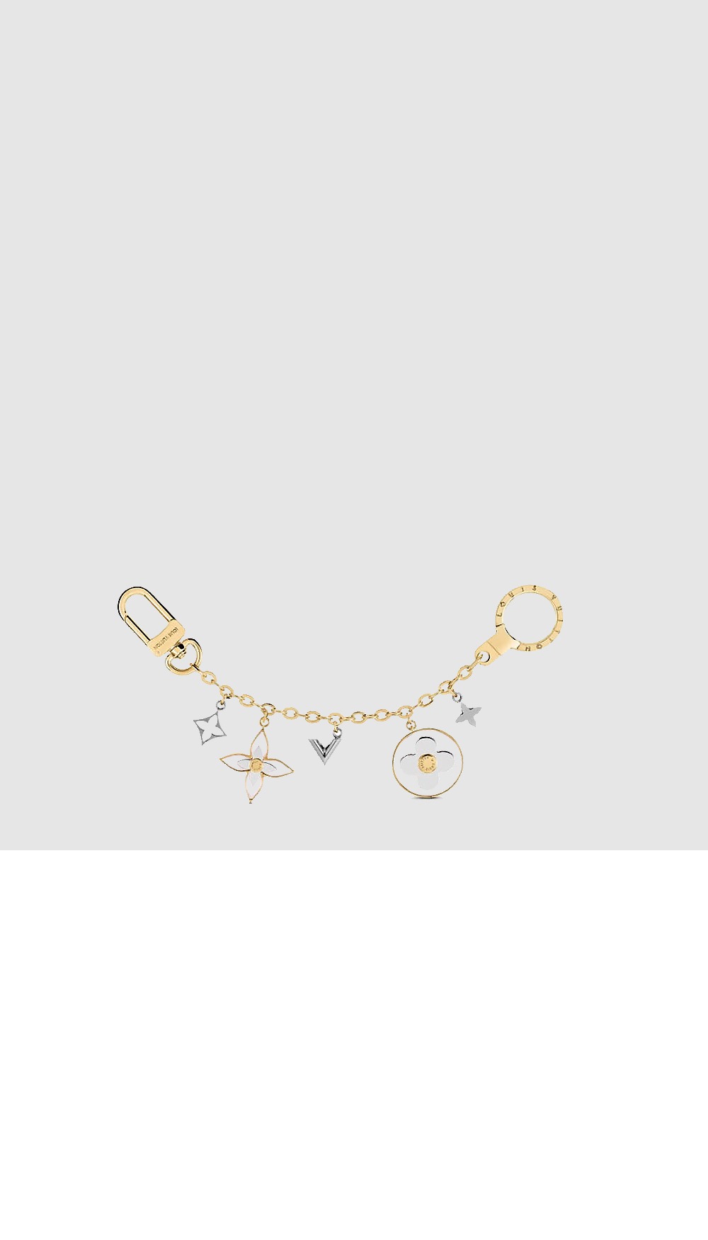 루이비통 플라워 체인 백참 M68460