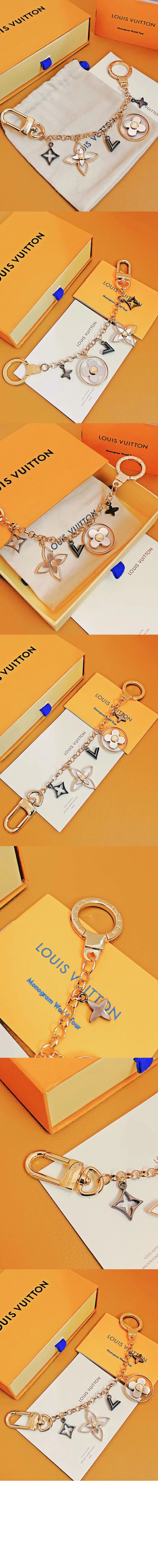 루이비통 플라워 체인 백참 M68460