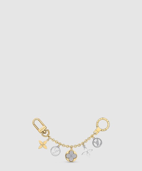 루이비통 모노그램 플라워 블라썸 드림 체인 백참 겸 키홀더 M00356