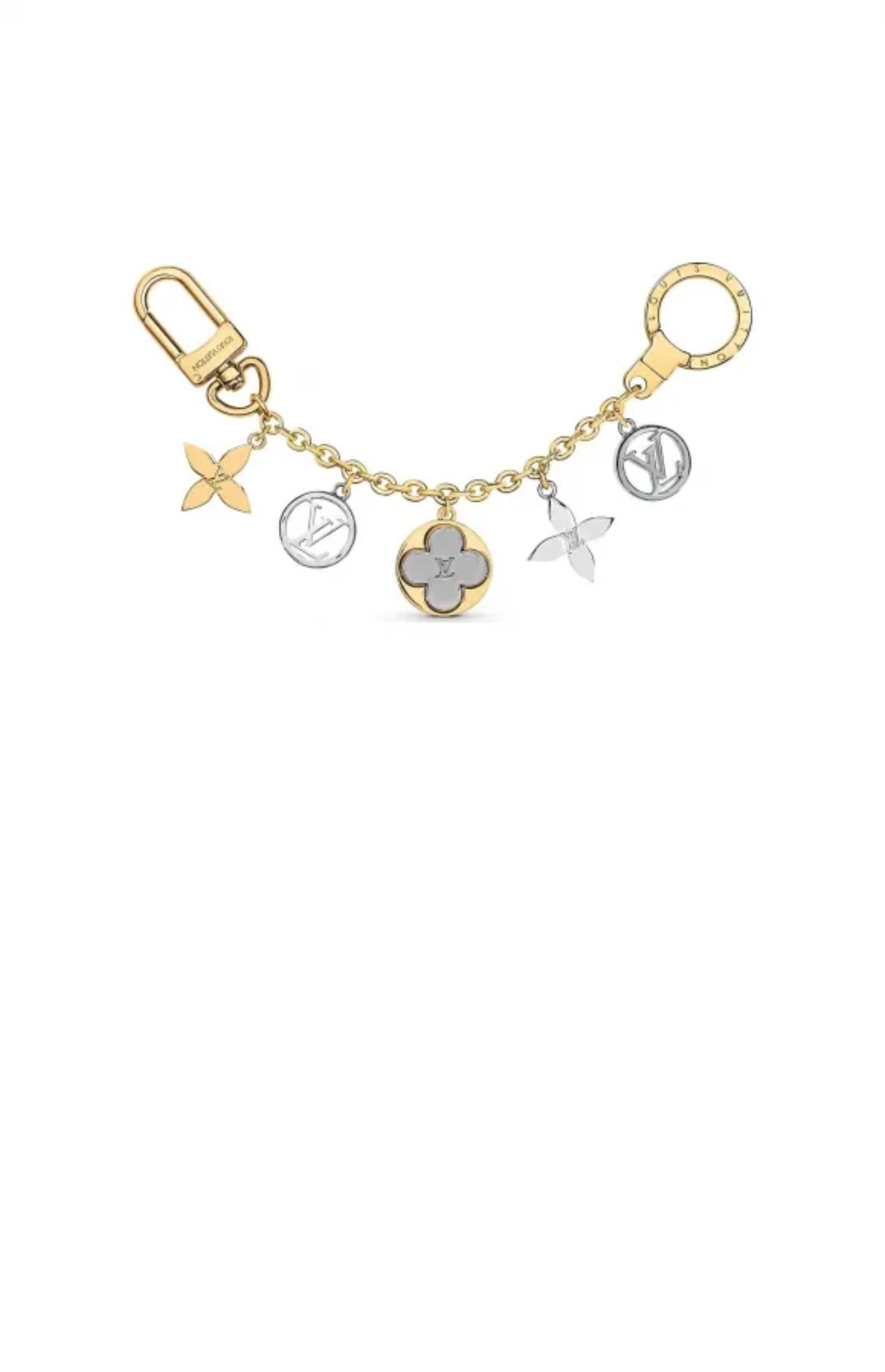 루이비통 모노그램 플라워 블라썸 드림 체인 백참 겸 키홀더 M00356