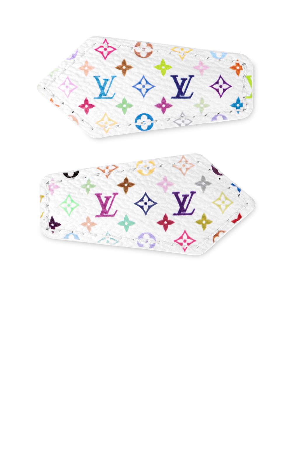 루이비통 LV x TM 모노그램 멀티컬러 미니 LV 백스테이지 헤어 클립 M02496