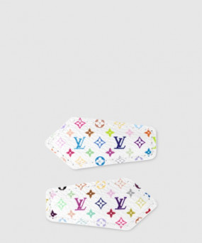 루이비통 LV x TM 모노그램 멀티컬러 미니 LV 백스테이지 헤어 클립 M02496