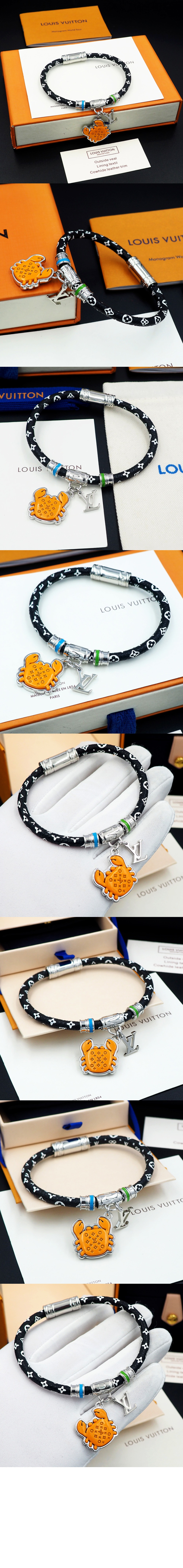 루이비통 킵 잇 (Keep It) 크랩 팔찌 M8822E