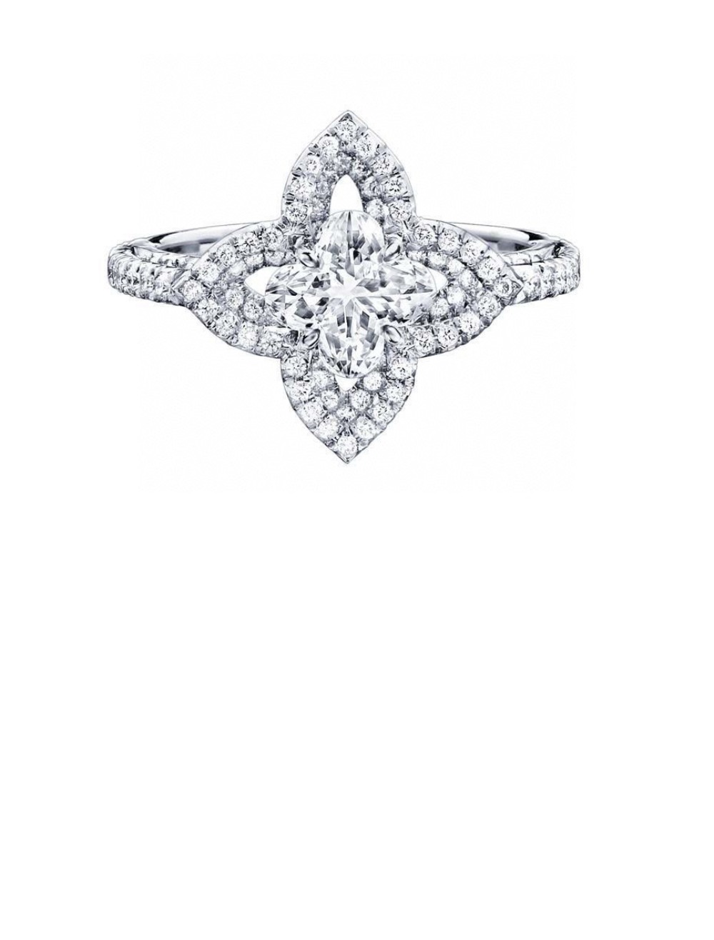 루이비통 다이아몬드 반지 Q9K76E