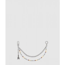 루이비통 펄 (Pearls) 체인 벨트 & 백 참 M02293