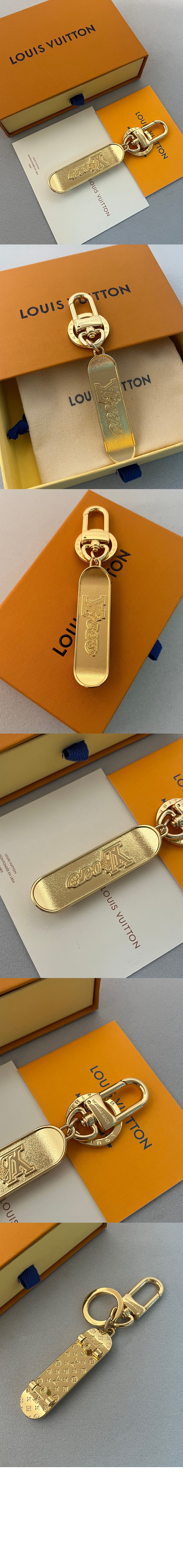루이비통 LV 스케이트 키 홀더 & 백 참 M02187