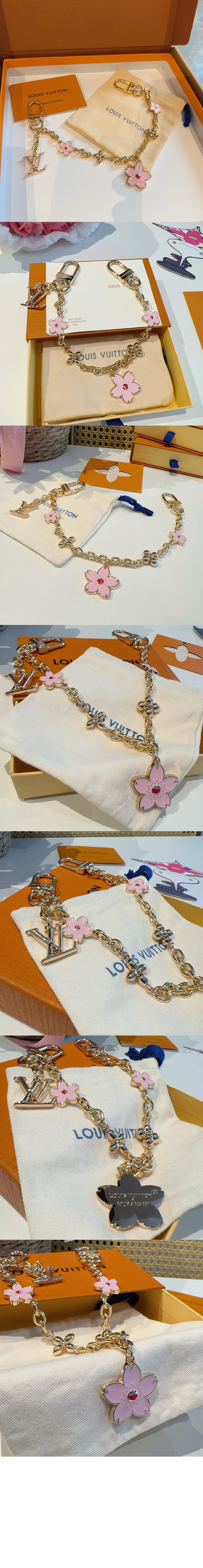 루이비통 LV x TM CHERRY BLOSSOM키 홀더 M02540