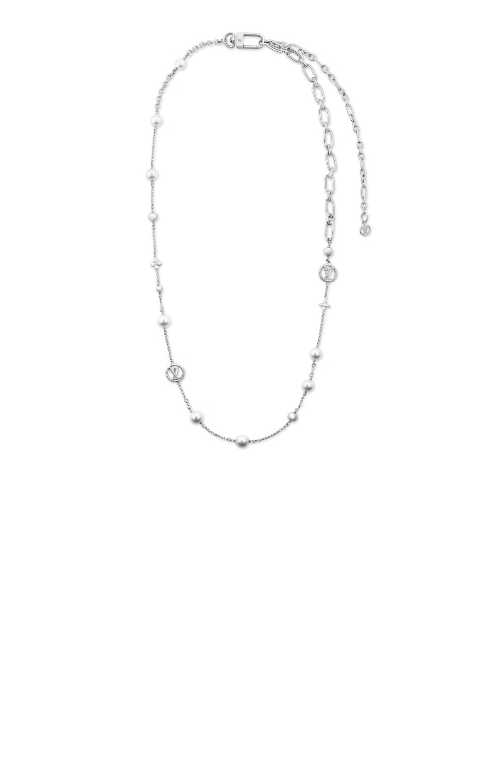 루이비통 믹스 체인 목걸이 M02516