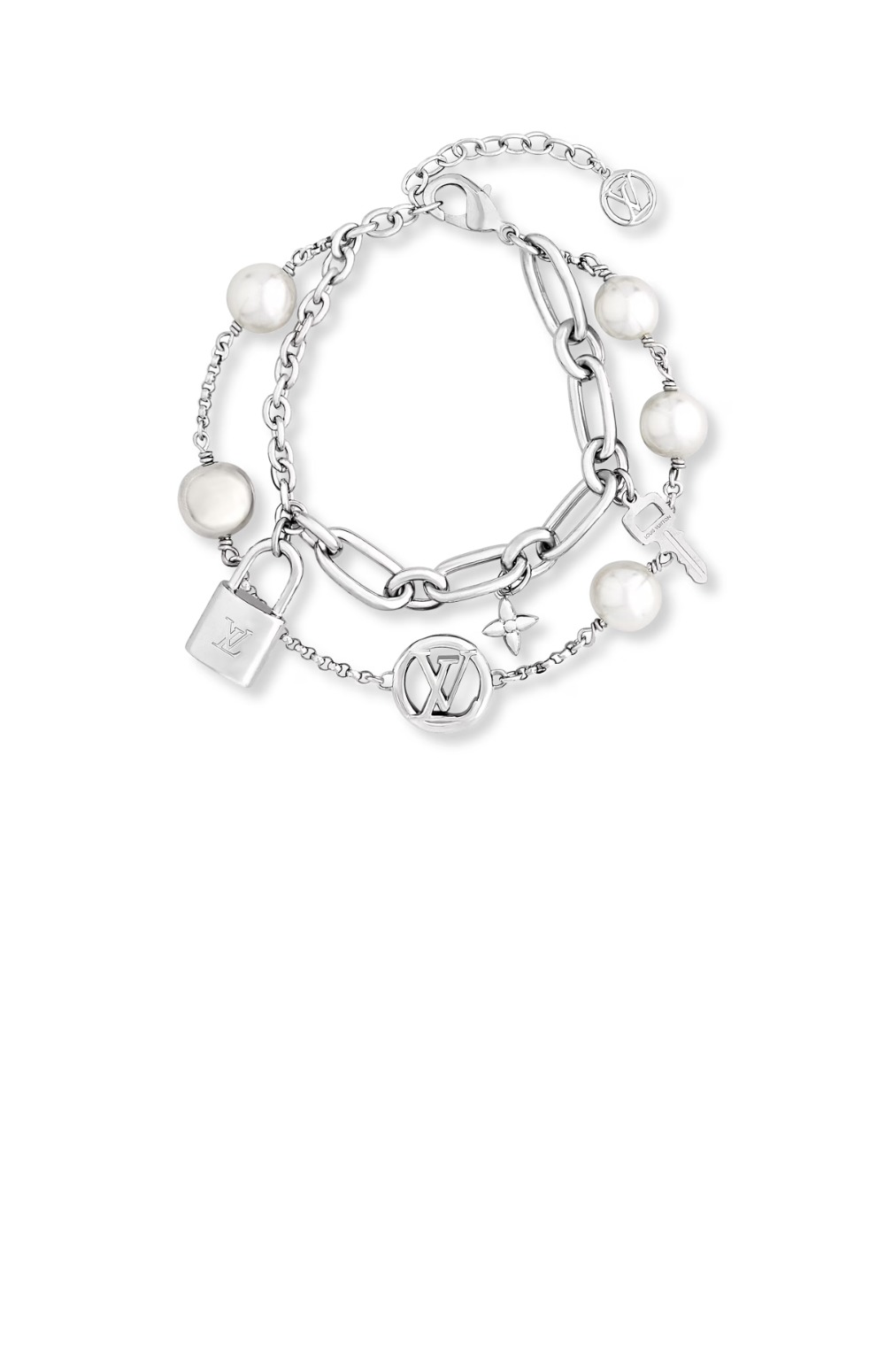 루이비통 믹스 체인 팔찌 M1380A