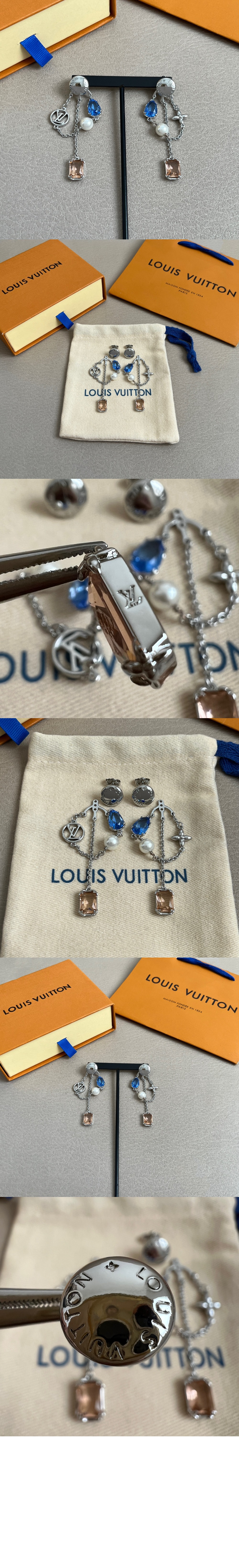 루이비통 에얼룸 펜던트 귀걸이 M02889