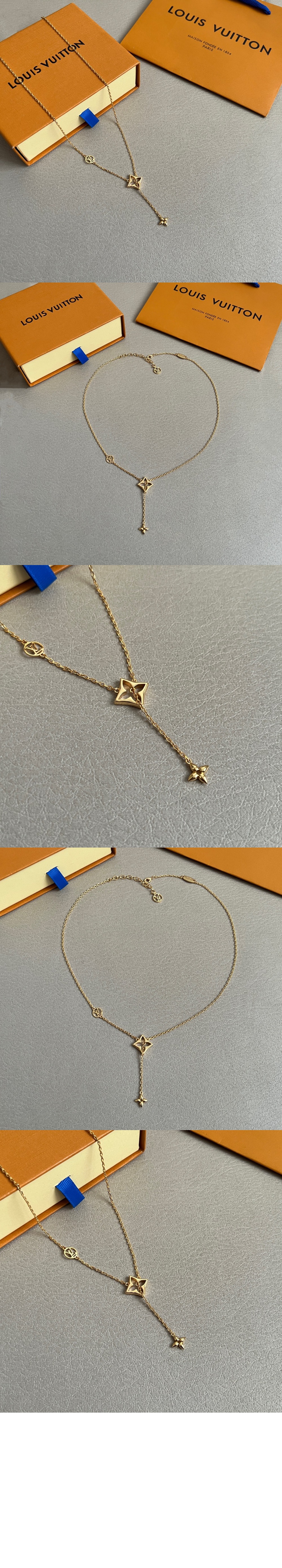 루이비통 플라워그램 목걸이 M01234