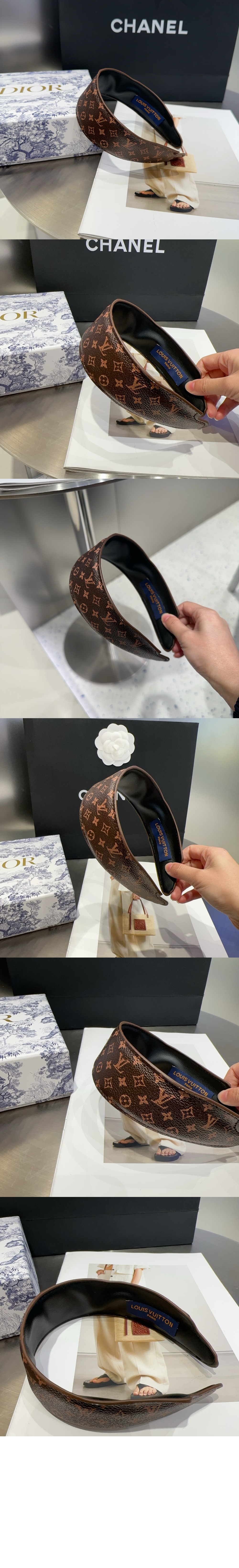 루이비통 데님 헤드밴드 M94557