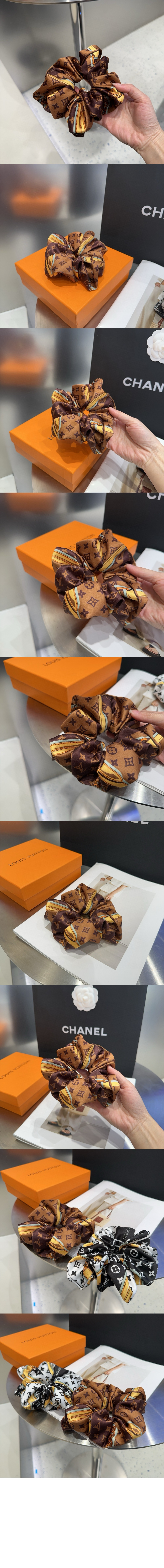 루이비통 모노그램 컨피덴셜 스크런치 세트 M78885