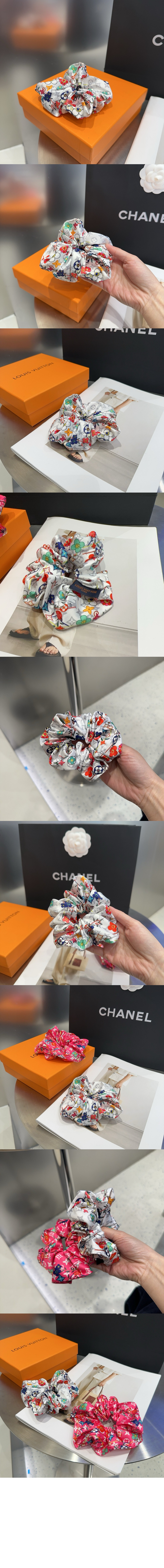 루이비통 LV x TM 슈퍼플랫 헤어밴드 세트 M96074