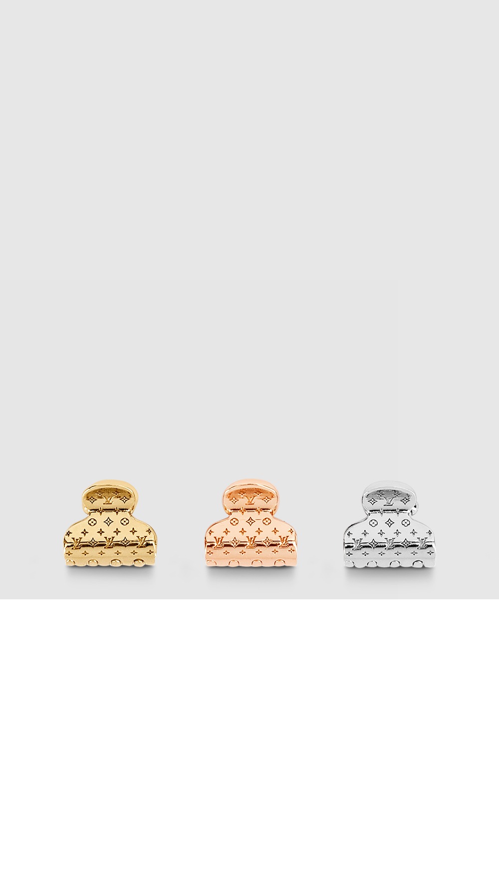 루이비통 나노그램 머리핀 세트 M68940