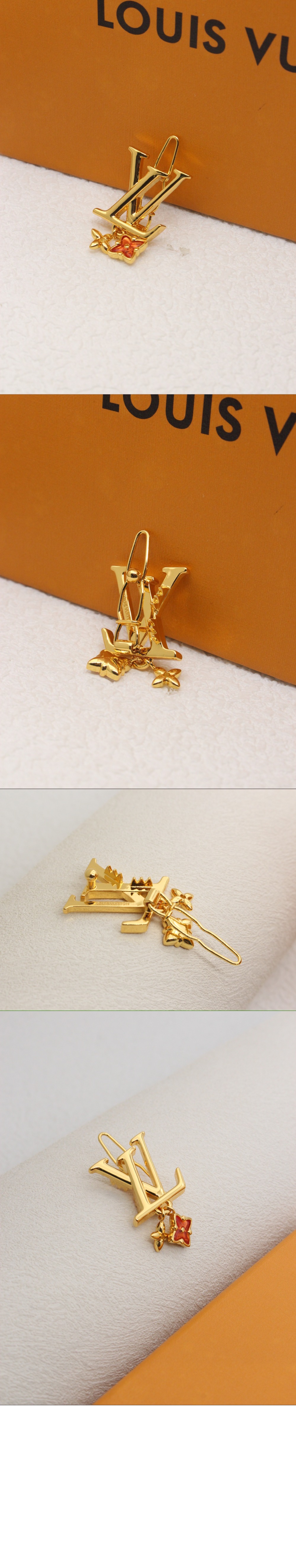 루이비통 LOUGRAM 머리핀. 헤어핀 M02089