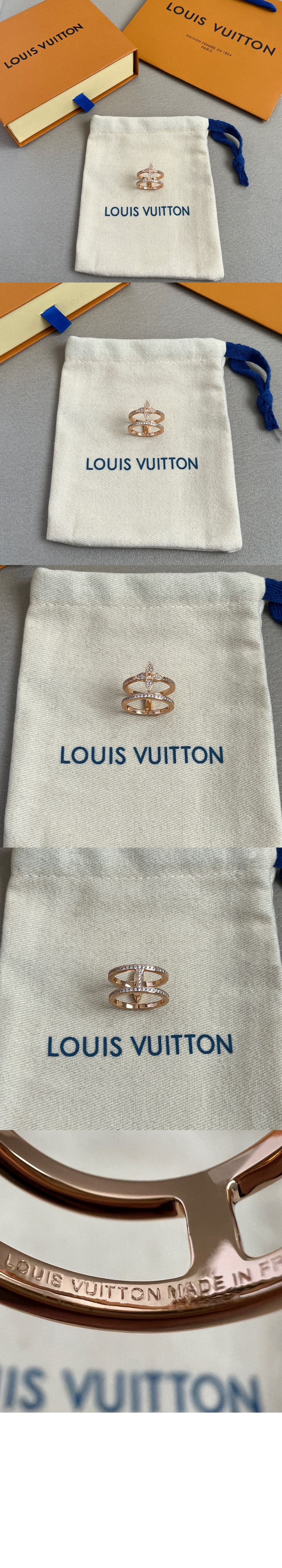 루이비통 이딜 블라썸 더블 반지 Q9N42A