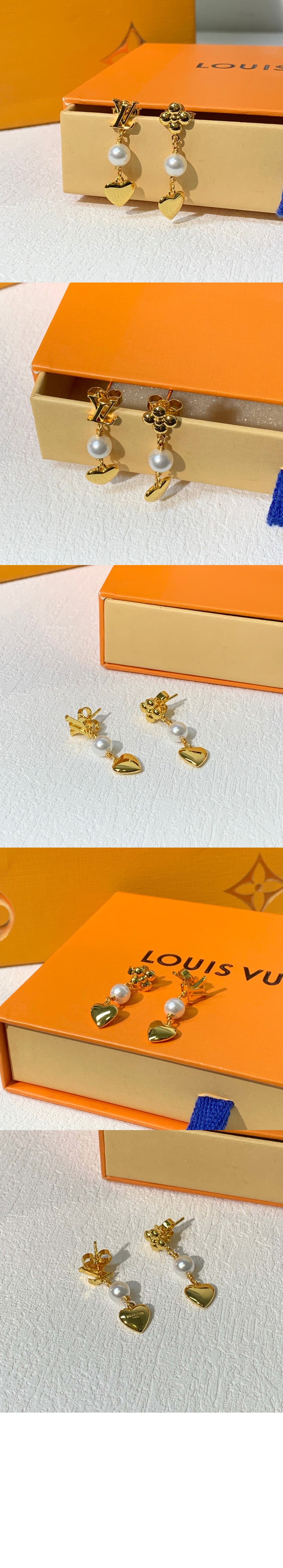 루이비통 BLOOMING PEARLS 귀걸이 M02386