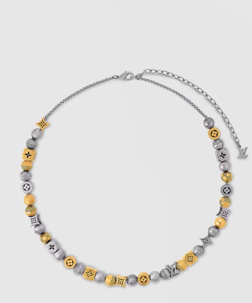 루이비통 다미에 파티 목걸이 M02234