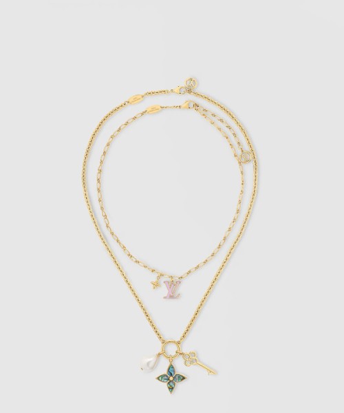 루이비통 레이어 목걸이 M02318