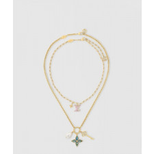 루이비통 레이어 목걸이 M02318