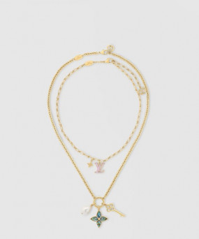 루이비통 레이어 목걸이 M02318