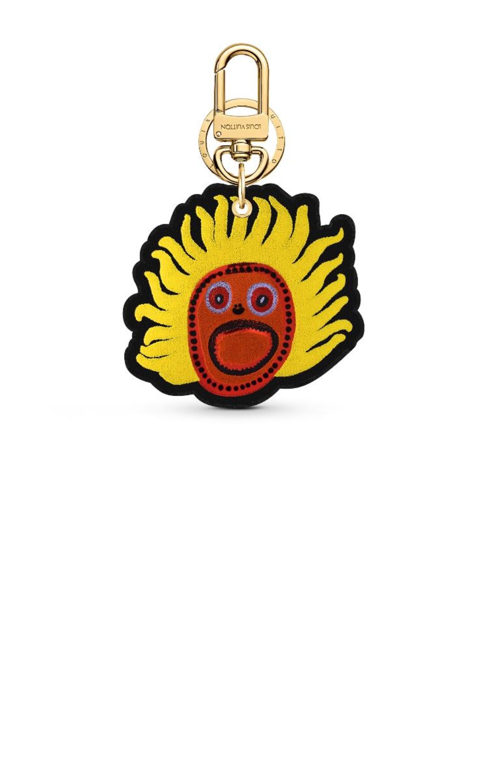 루이비통 여성 LV x YK 페이스 키 링 M01130