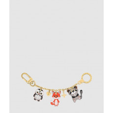 루이비통 콜간테 이 라베로 콘 카데나 동물 키홀더 M68997