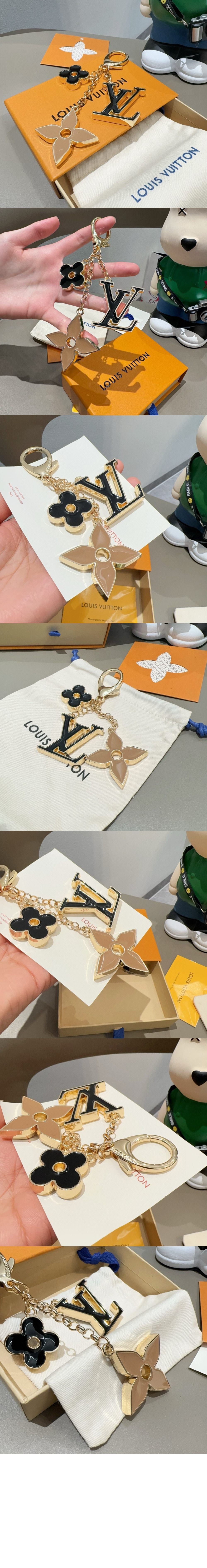 루이비통 플뢰르 드 모노그램 백 참 M01652