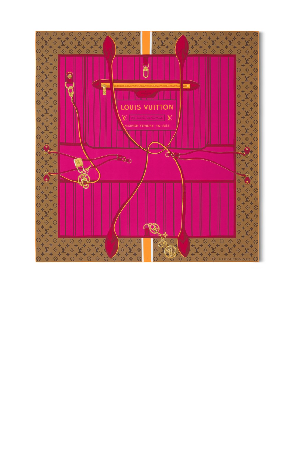 루이비통 MY NEVERFULL 스프링 스퀘어 90 M96258