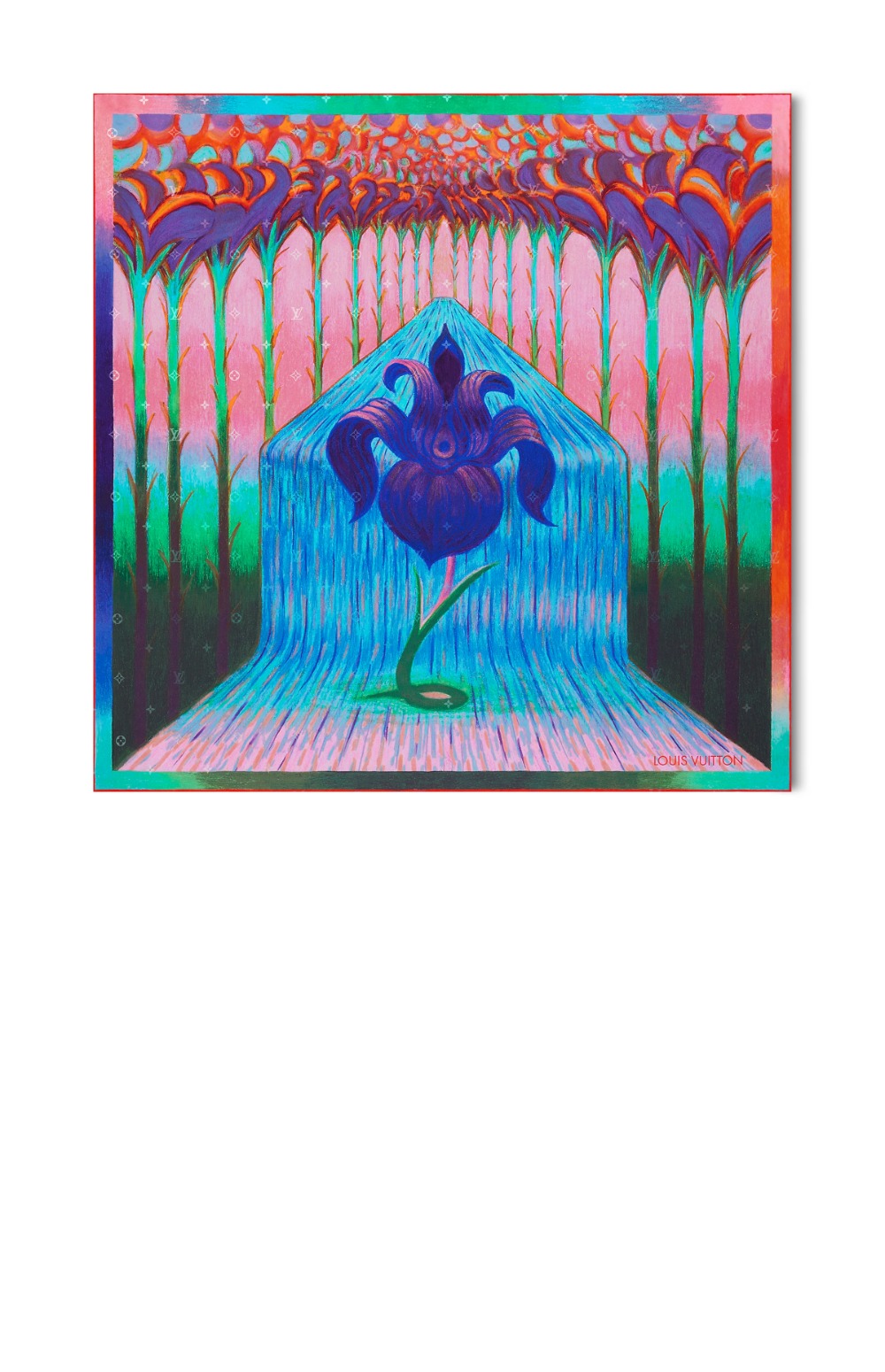 루이비통 아이리스 스프링 스퀘어 90 M93343